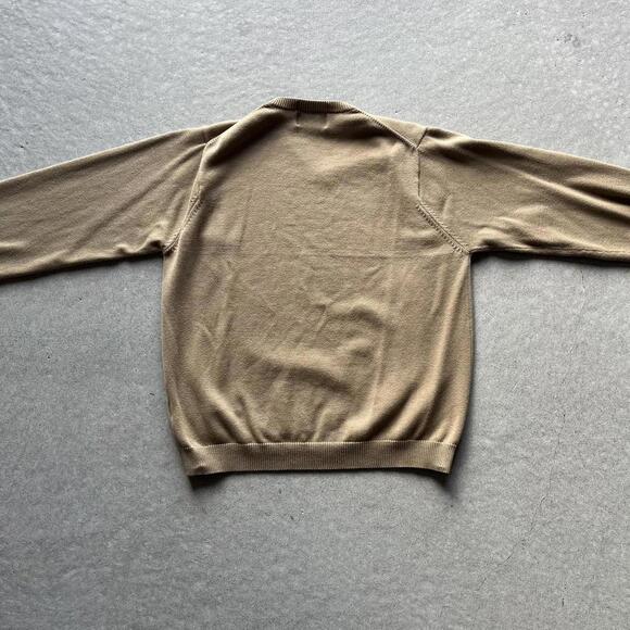 Vintage Style Tan Eddie Bauer Sweater - Picture 3 of 4